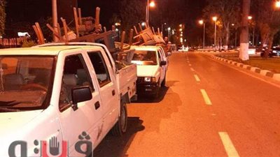 حملة مكبرة لإزالة الإشغالات والتعديات بمنطقة نمرة ٦ في الإسماعيلية | صور