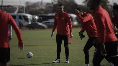 دوري أبطال أفريقيا | سعد سمير يشارك في مران الأهلي