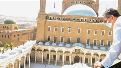 الآثار تكشف مستجدات أعمال ترميم مسجد محمد علي وبرج الساعة