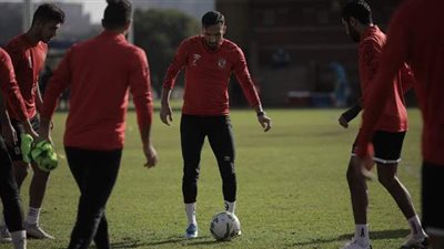 على معلول يشارك في مران الأهلي استعدادًا لمواجهة صن داونز