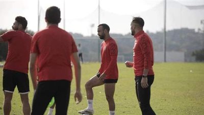 أفشة يشارك في مران الأهلي وجاهز لمواجهة صن داونز