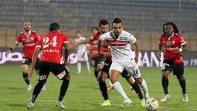 طلائع الجيش يتفوق على الزمالك في الشوط الأول بهدف نظيف
