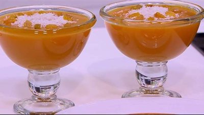 لذيذة ومغذية.. طريقة عمل مهلبية قمر الدين