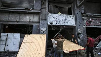 بعد ساعات من وقف إطلاق النار.. الحياة تعود إلى غزة | صور