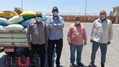 توريد ١١ ألف طن قمح لصوامع القنطرة شرق بالإسماعيلية | صور