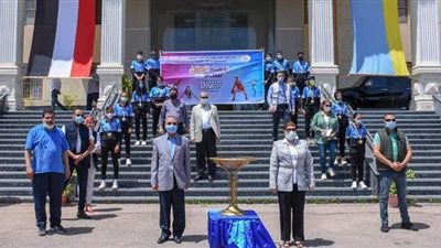 محافظ الإسكندرية يطلق شعلة فعاليات نموذج محاكاة 