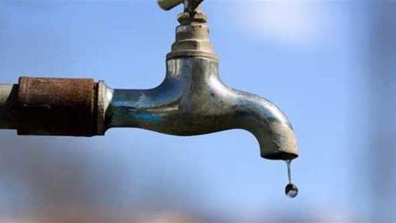 قطع المياه عن منطقة