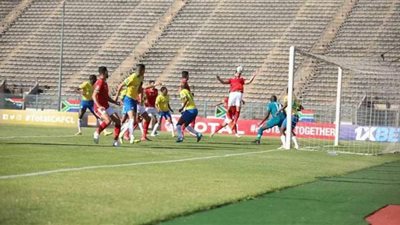 ياسر إبراهيم يحرز الهدف الأول للأهلي فى مرمي صن داونز