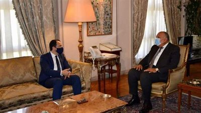 وزير الخارجية يبحث مع نظيره القبرصي سبل تعزيز التعاون