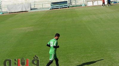 مران منفرد لعمرو شعبان في غزل المحلة | صور