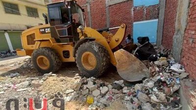 حملات إزالة فورية للتعديات على الأراضي الزراعية في الدقهلية