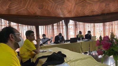 تفاصيل الاجتماع الفني لمباراة بيراميدز وإنيمبا بالكونفدرالية | صور