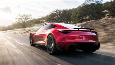 تسلا رودستر تتسارع من صفر إلى 100 كلم خلال 1.1 ثانية