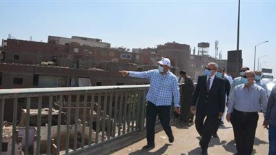 محافظ القليوبية يتابع أعمال إزالة المباني المتعارضة مع الطريق الدائري