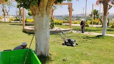 استعدادات فتح كورنيش المنيا بعد غلقه بسبب كورونا | صور