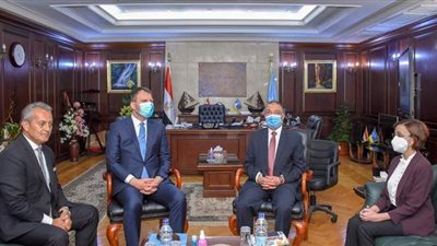 محافظ الإسكندرية يستقبل رئيس حكومة مقاطعة فويفودينا بصربيا