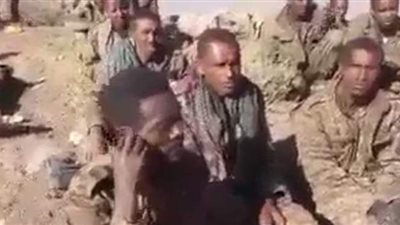 فيديو مهين.. سقوط أسرى من الجيش الإثيوبي في قبضة مقاتلي التيجراي