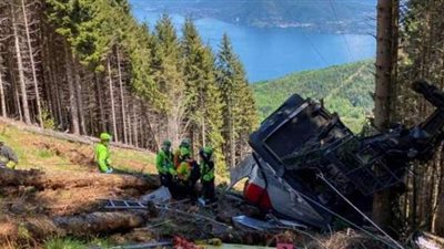 6 إسرائيليين قتلى في سقوط تليفريك بإيطاليا