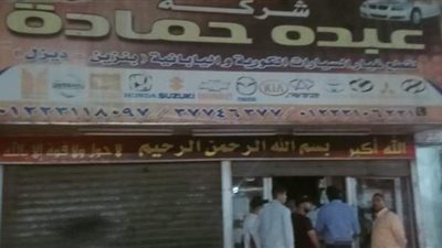 حملة أمنية لرفع الإشغالات في المنيب وربيع الجيزي بالجيزة | صور