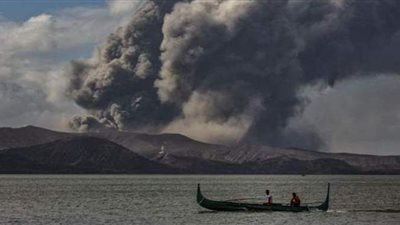 الفلبين: ثاني أكثر البراكين نشاطًا أطلق أعمدة محملة بالبخار