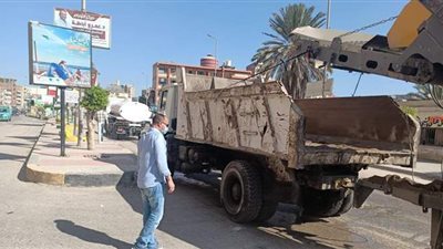 رفع ٢٠٠ طن قمامة من حي ثان المحلة الكبرى بالغربية خلال 24 ساعة | صور