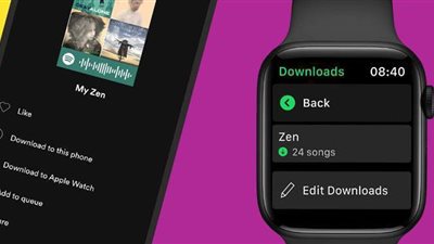 خطوات تحميل الموسيقى على Apple Watch بدون هاتف