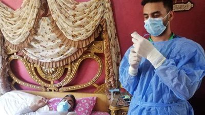 صحة الدقهلية: تطعيم منزلي ضد كورونا لغير القادرين على الحركة