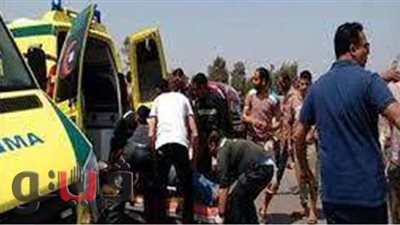 بالأسماء.. مصرع وإصابة 10 بينهم رئيس محكمة في تصادم سيارتين بالمنيا