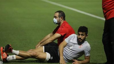 السوبر الإفريقي| أيمن أشرف يخوض تدريبات استشفائية منفردة على هامش مران الأهلي