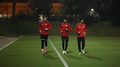 مران الأهلي | تدريبات قوية لثلاثي حراس المرمى