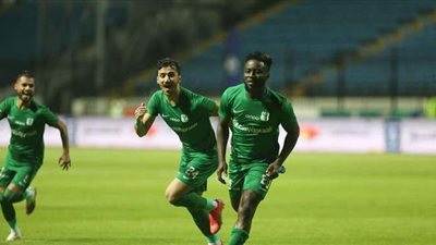 المصري يباغت الزمالك بهدف إيزي إيميكا بعد 15 دقيقة