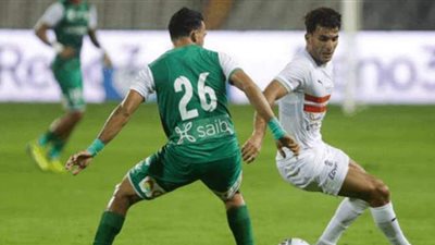 محمد عبد الغني يتعادل للزمالك أمام المصري بعد مرور 30 دقيقة