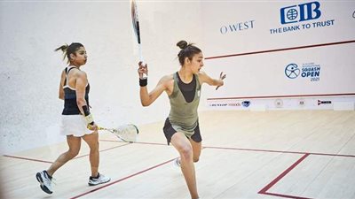 محمد الشوربجي وهانيا يتأهلان لربع نهائي بطولة الجونة الدولية للاسكواش