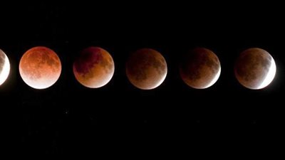 أسباب تحول القمر إلى الأحمر أثناء الخسوف الكلي