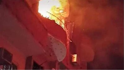 بـ3 سيارات إطفاء.. السيطرة على حريق شقة سكنية في الحوامدية