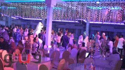 فض حفلي زفاف وتحرير 90 محضر 