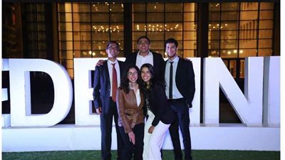 فريق الجامعة الأمريكية يفوز بالمركز الأول في مسابقة اتحاد الطلاب