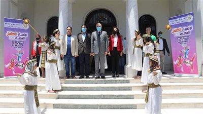 تشمل 14 لعبة.. محافظ الجيزة يطلق شعلة أولمبياد الطفل المصري | صور