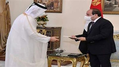 السيسي يتسلم رسالة من أمير قطر لزيارة الدوحة