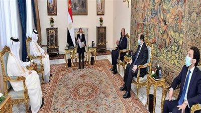 وزير خارجية قطر يثمن دور مصر بقيادة السيسي في حماية الأمن القومي العربي