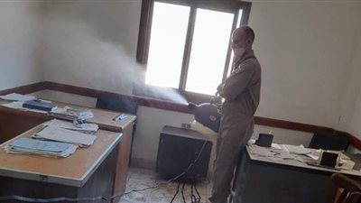 شمال سيناء تواصل حملة التطهير والتعقيم لمواجهة الموجة الثالثة من كورونا