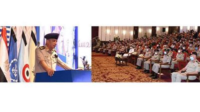 وزير الدفاع  يشهد مناقشة البحث الرئيسى لإدارة الشئون المعنوية للقوات المسلحة