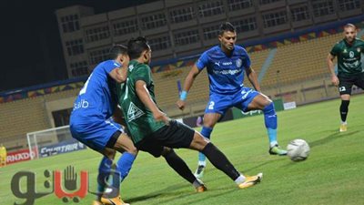 أسوان يتقدم علي المحلة بهدف في الشوط الأول | صور