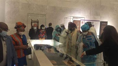 احتفالا بيوم أفريقيا.. الآثار تنظم جولة للسفراء بالمتحف القومي للحضارة