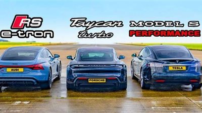 منافسة بين سيارات السيدان الكهربائية | فيديو