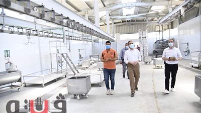 جولة تفقدية لمحافظ الغربية بالمجزر النصف آلي بشبشير