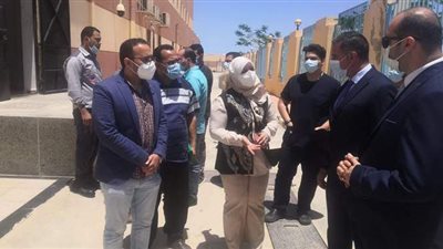 وفد البرنامج الرئاسي يتفقد مستشفى النجيلة المركزي | فيديو وصور