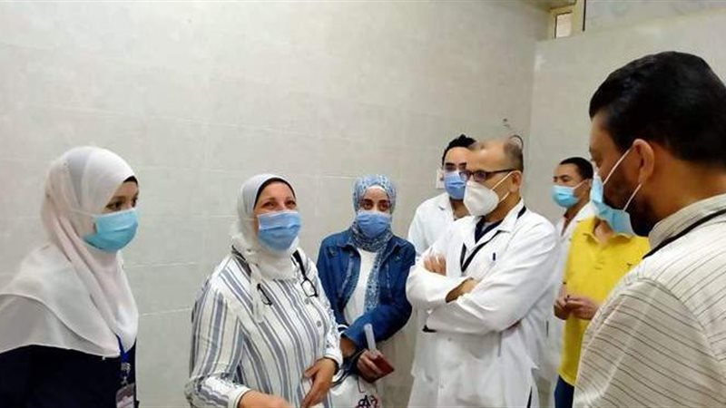 الجندى ومسعود بمستشفى
