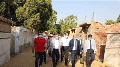 محافظ المنوفية يتابع أعمال التطوير بشبين الكوم | صور