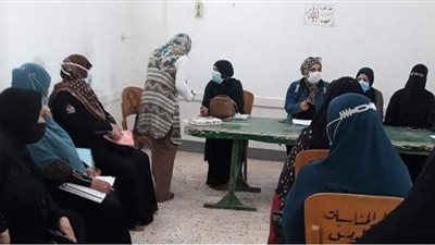 القومي للمرأة بكفرالشيخ يعلن توعية 15 ألفا و 228 مواطناً بأهمية تلقي لقاح كورونا